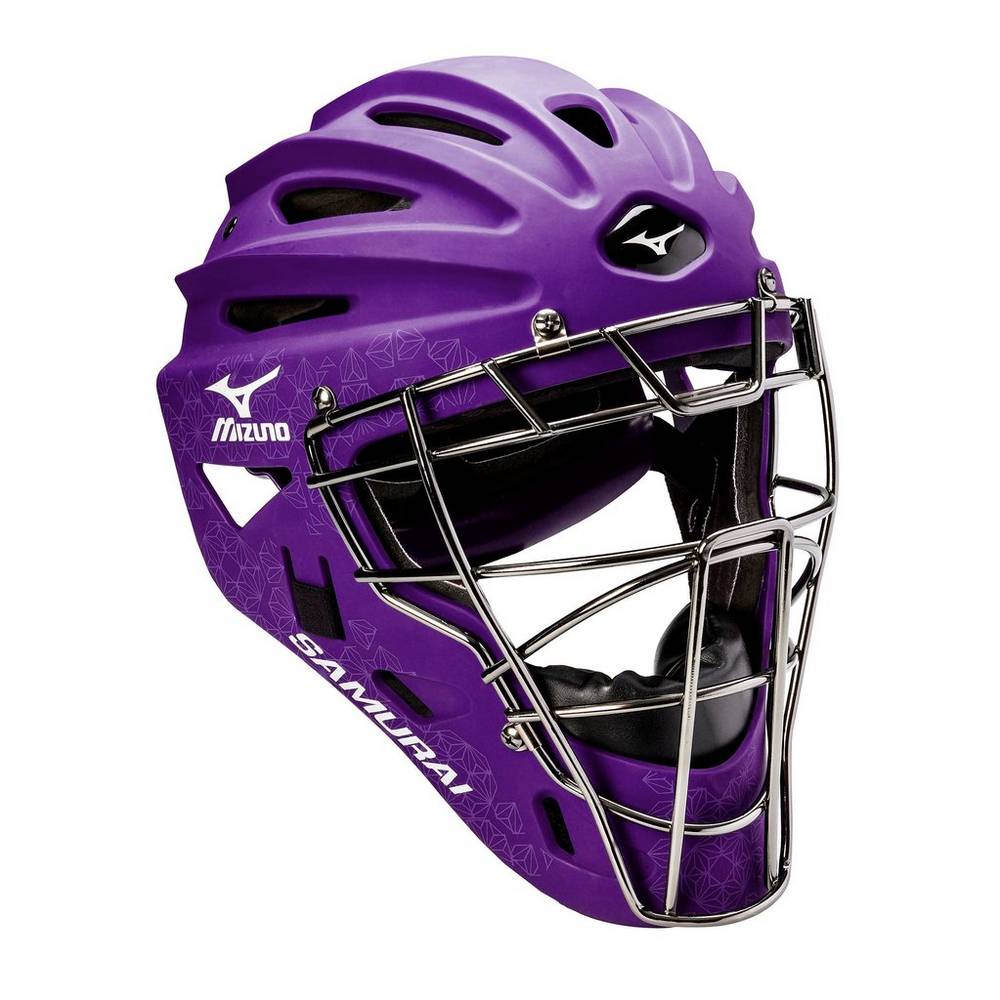 Casco Mizuno Samurai Fastpitch - G4 Mujer Moradas Comprar QNOU-91438